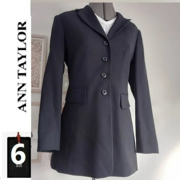 Ann Taylor Jackets & Blazers - Ann Taylor Blazer, size 6, beautiful black blazer